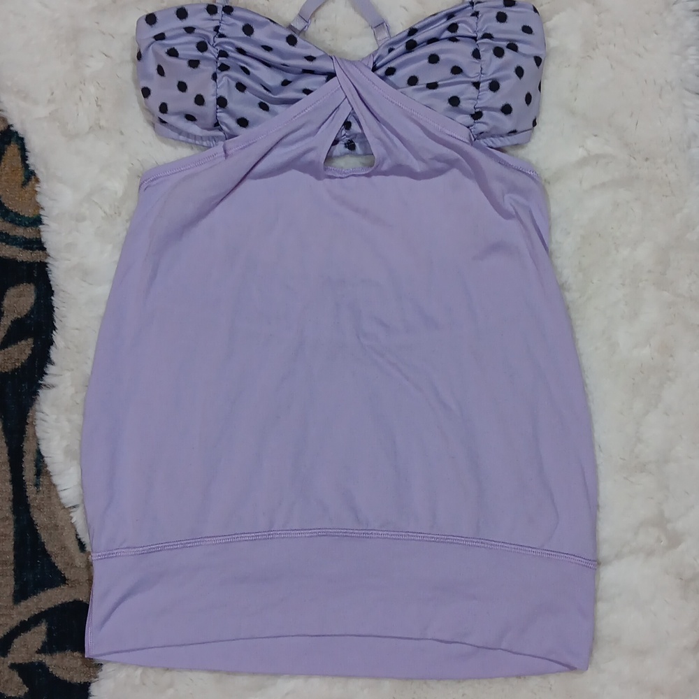 Lululemon athletic purple tank top womens sz 4 - Picture 8 of 11